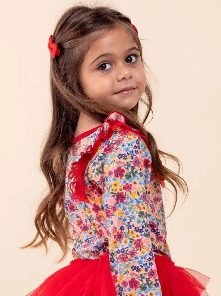 Lou Lou Pink Forest Flower Dress