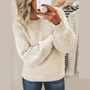 Luxuriously soft and stylish Geneva sweater