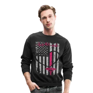 MA Nurse Flag Crewneck Sweatshirt