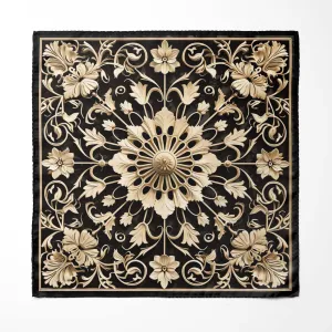 MANDALA ART SILK POCKET SQUARE