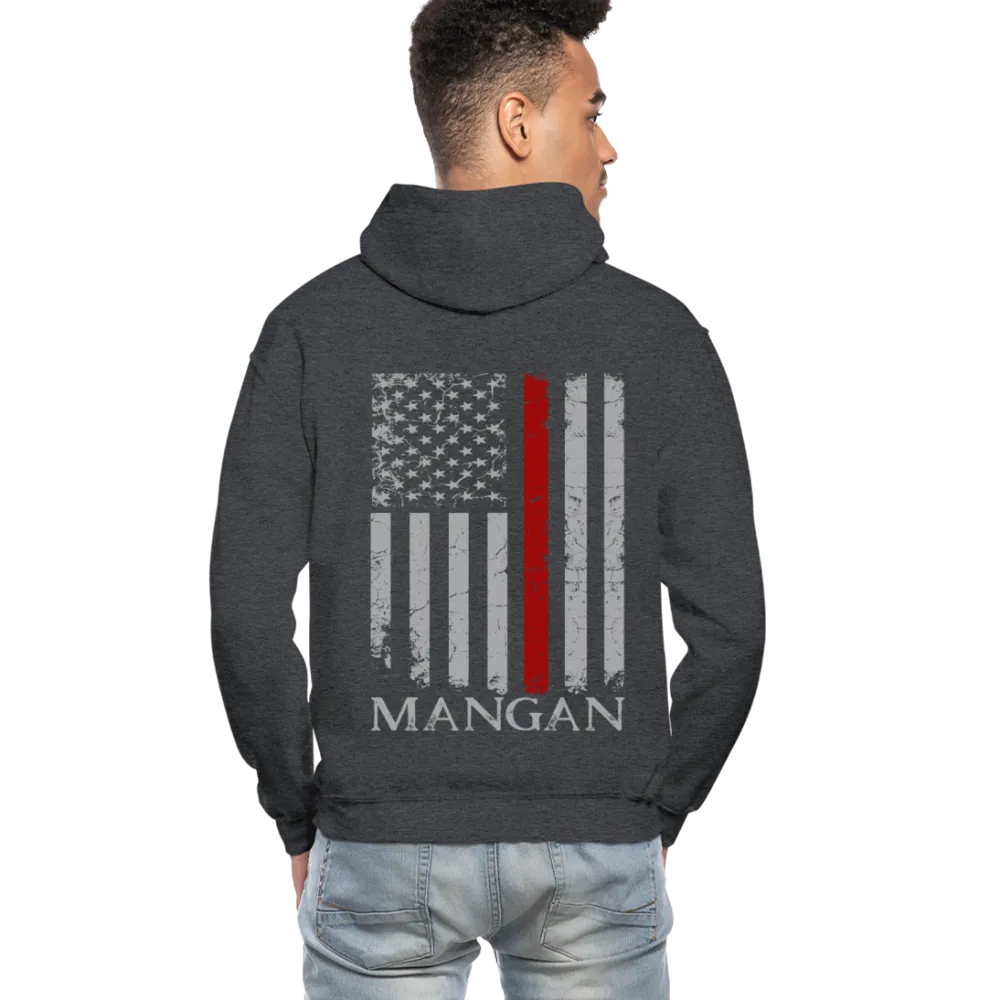 Mangan Firefighter Gildan Heavy Blend Adult Hoodie
