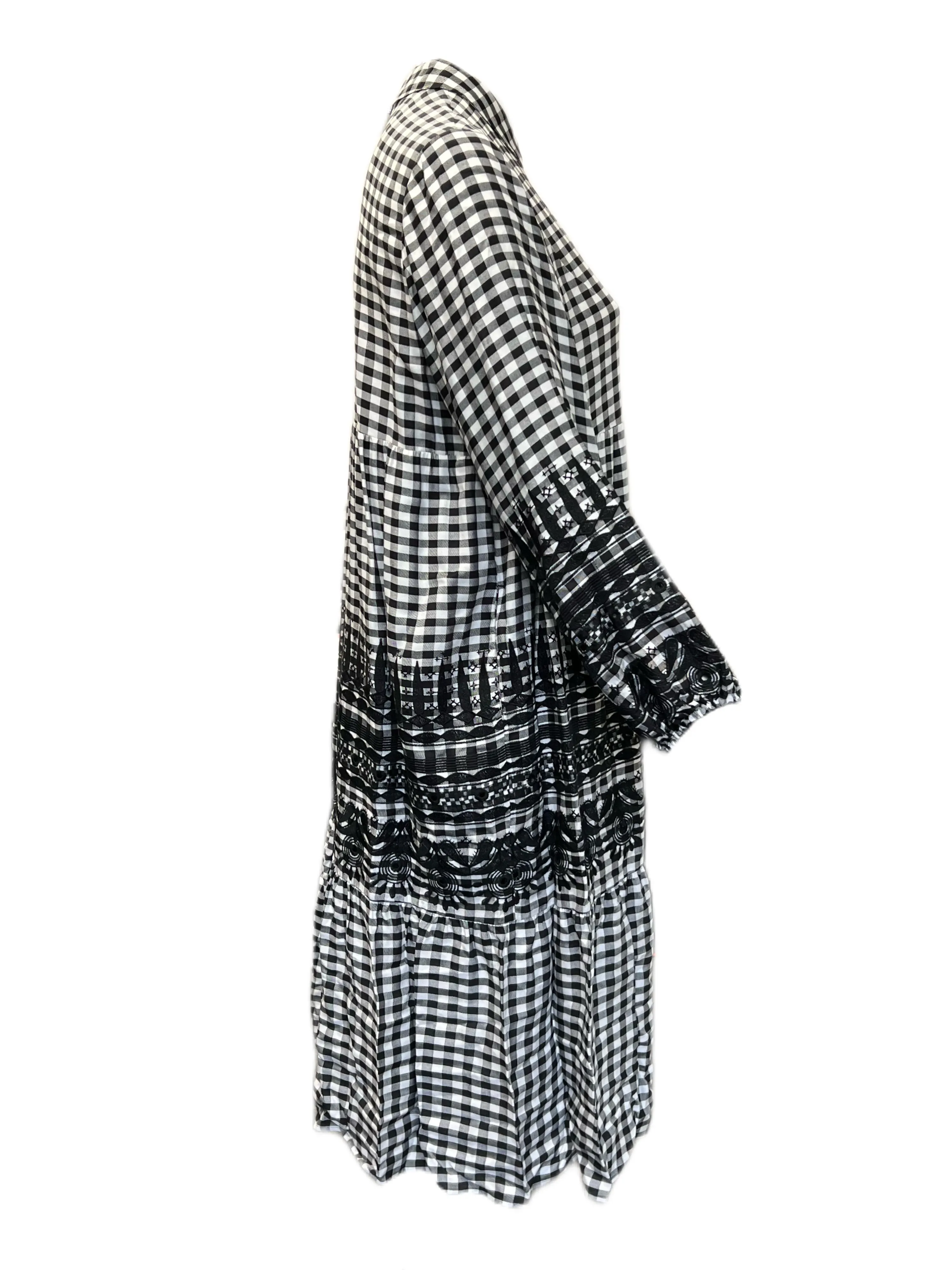 Marina Rinaldi Women's Black Daino Viscose Dress NWT