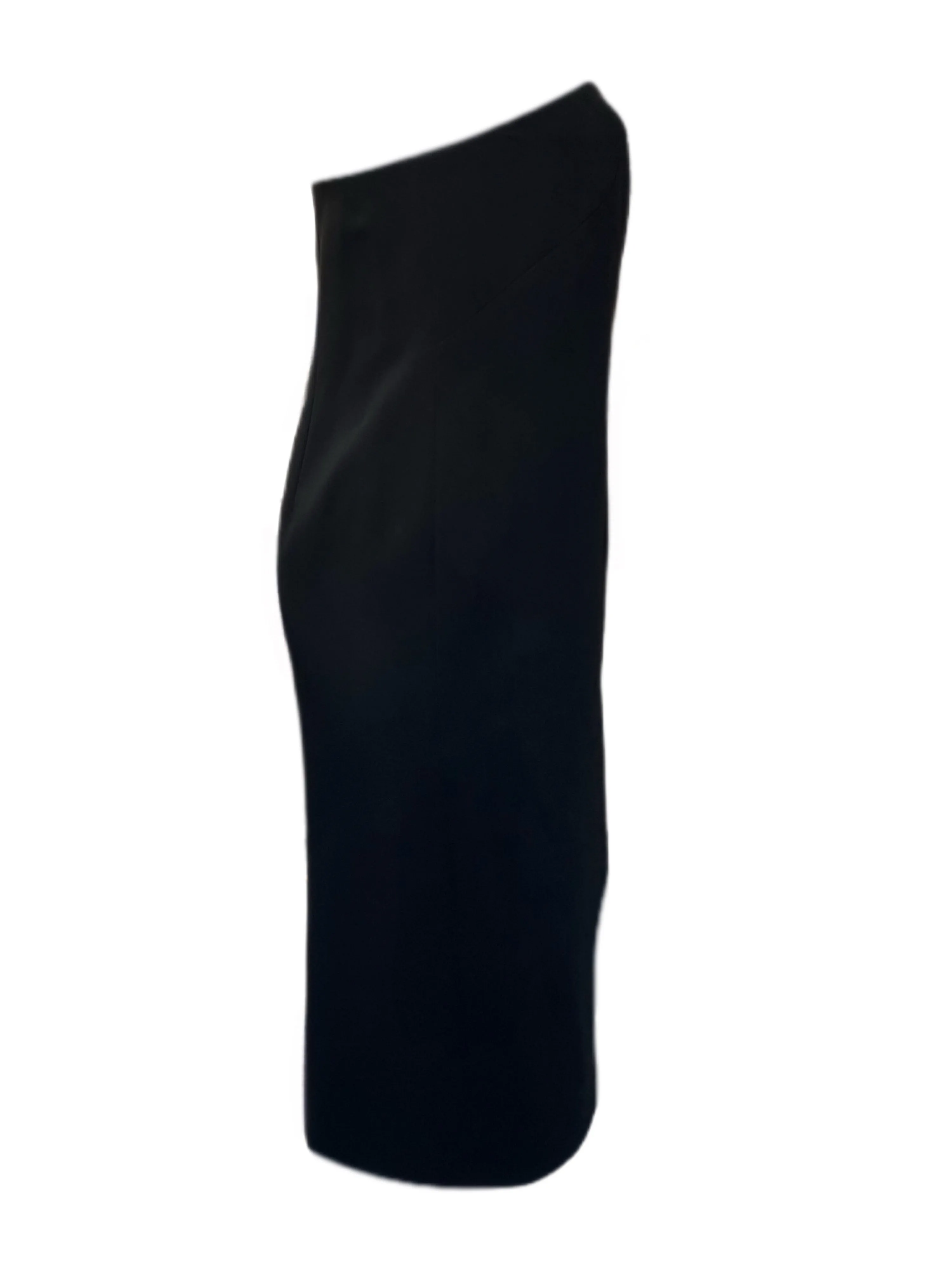 Marina Rinaldi Women's Black Dedurre Straight Across Dress Size 20W/29 NWT