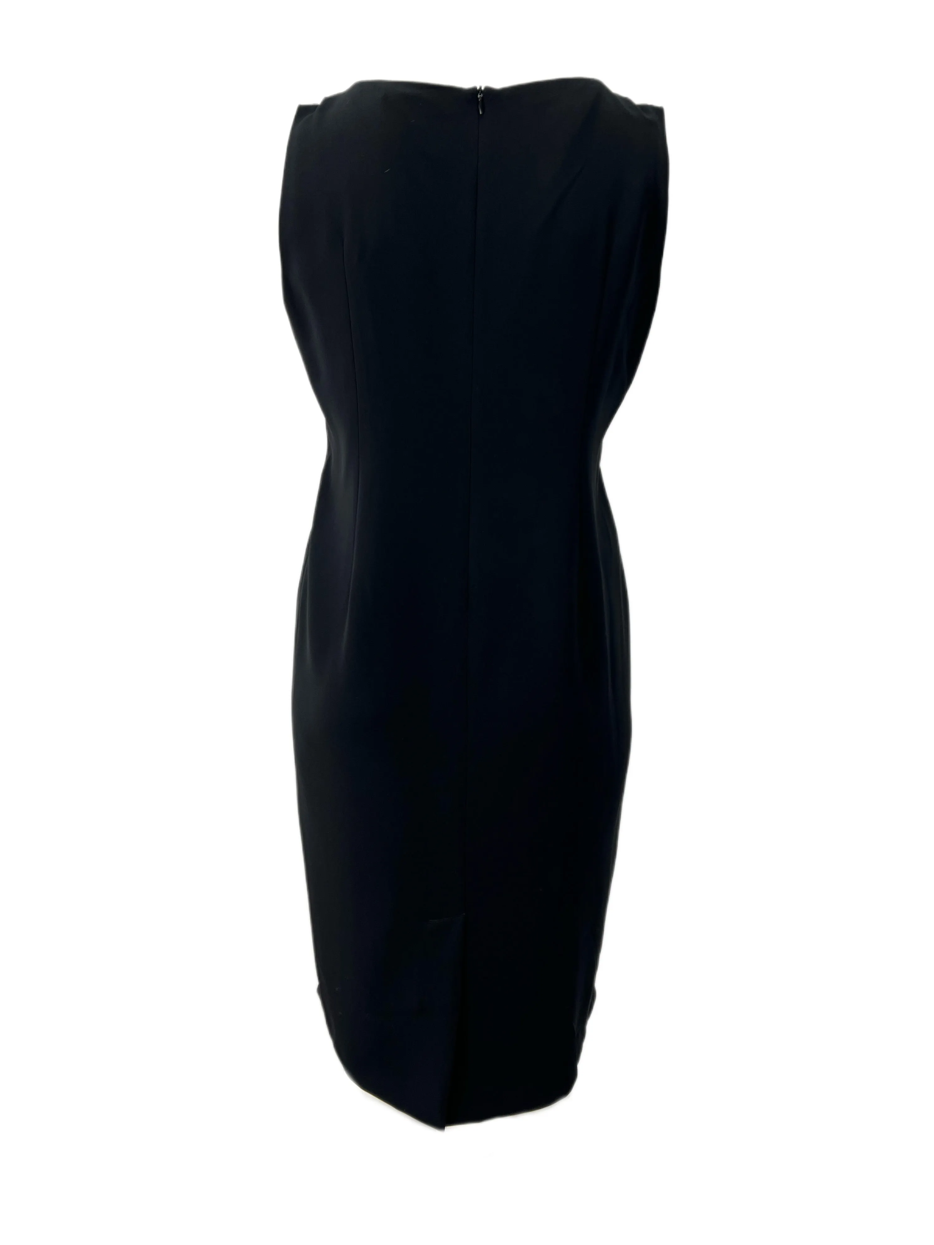 Marina Rinaldi Women's Nero Duo Sleeveless Tweed Dress Size 16W/25 NWT