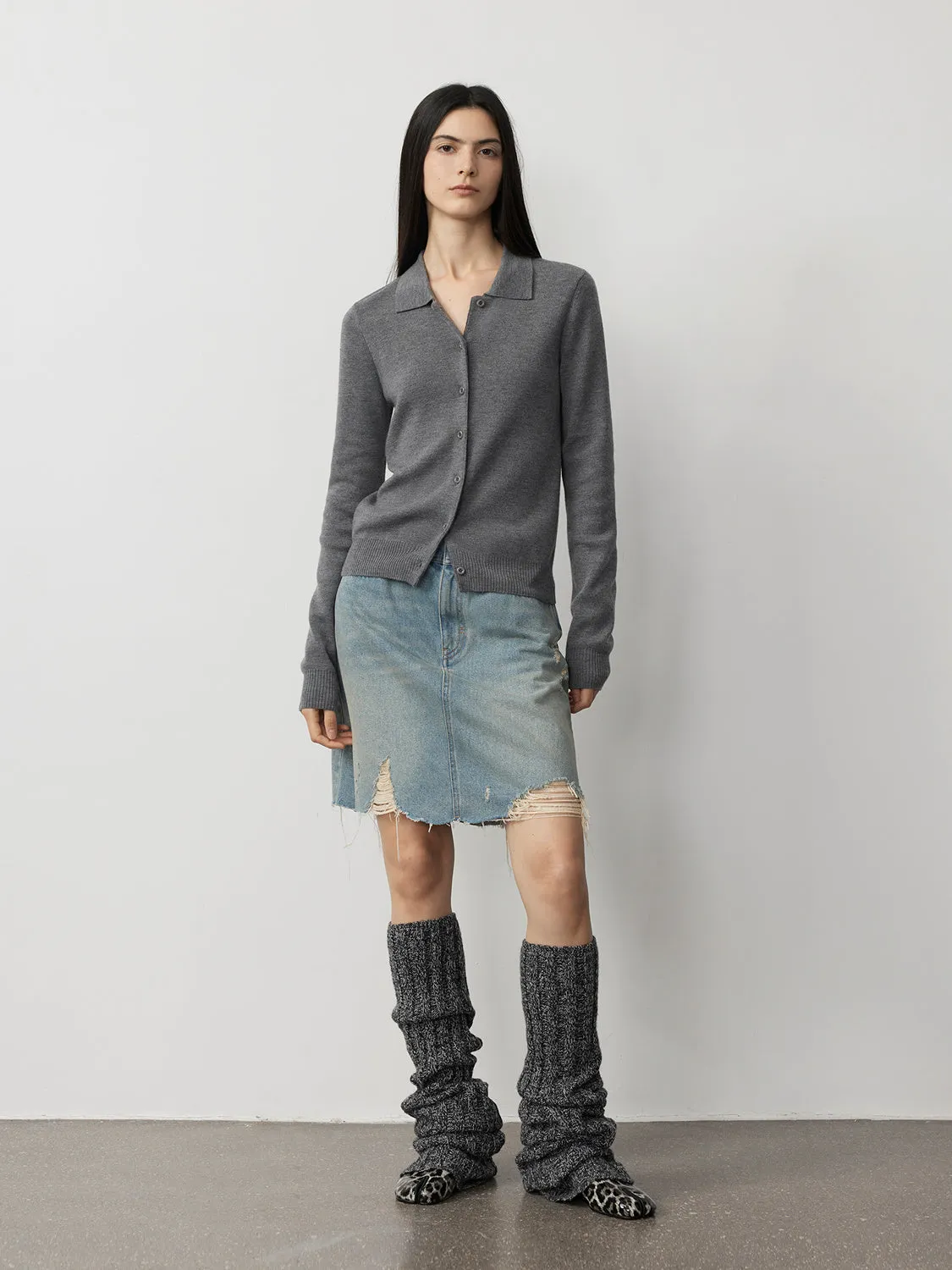 Merino Wool Knit Suit