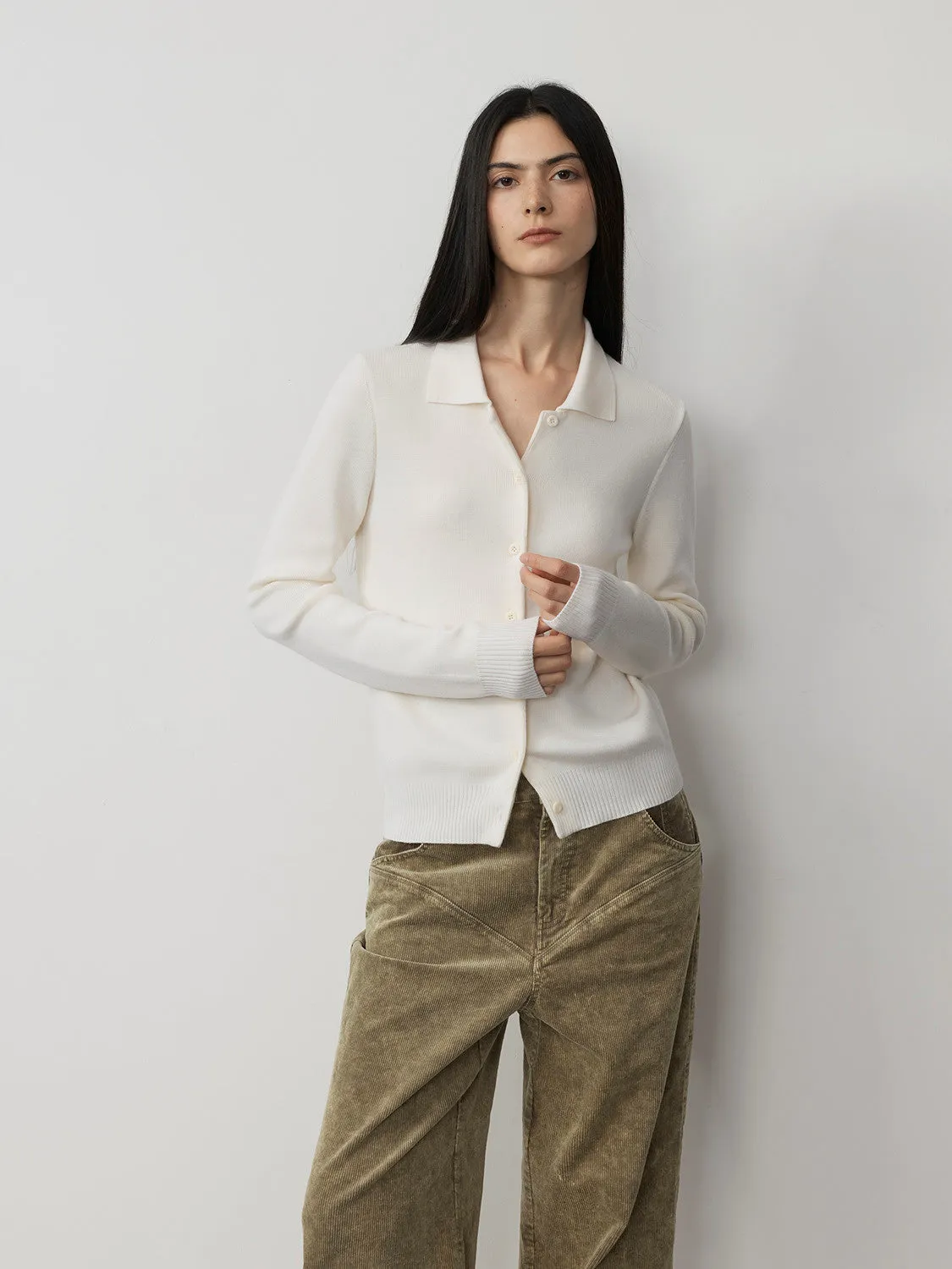 Merino Wool Knit Suit