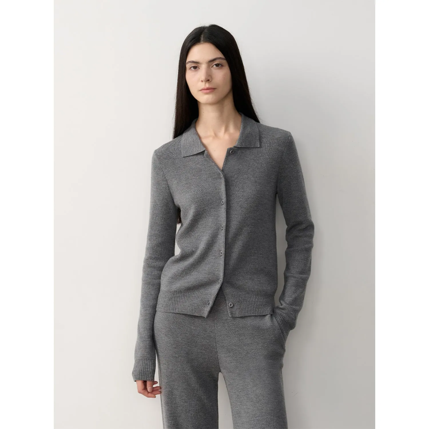 Merino Wool Knit Suit