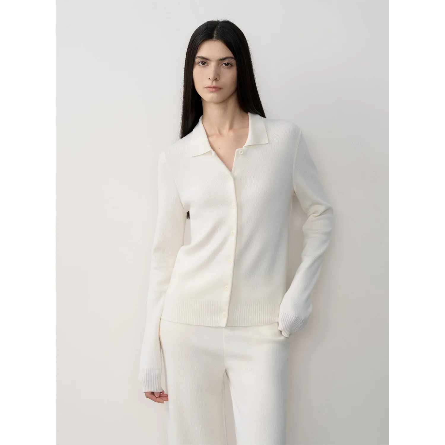 Merino Wool Knit Suit