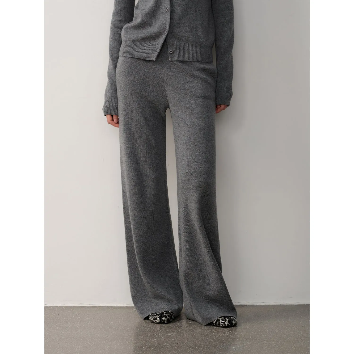 Merino Wool Knit Suit