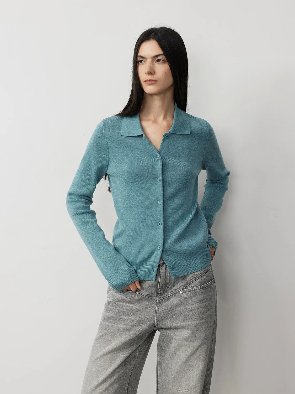 Merino Wool Knit Suit