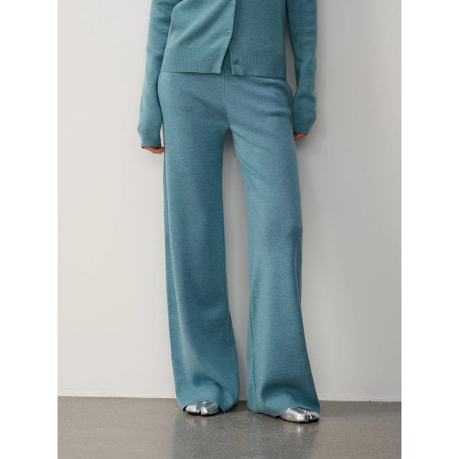 Merino Wool Knit Suit