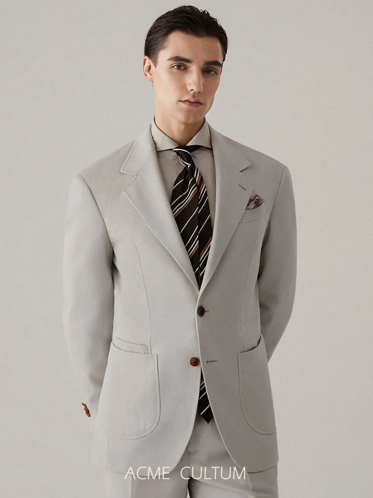 Merino Wool Spring Suit