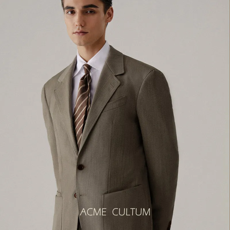 Merino Wool Spring Suit
