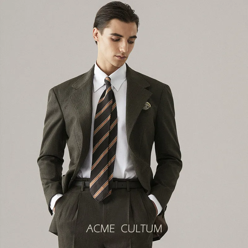 Merino Wool Spring Suit