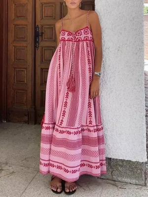 Michaela Casual Sleeveless Maxi Dress