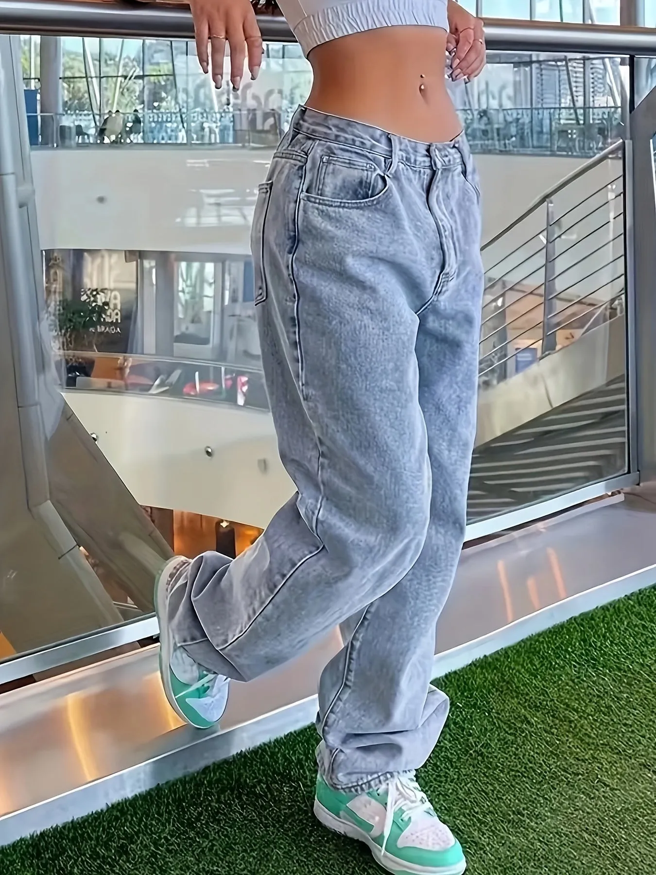 Mila™ Baggy High-Waisted
