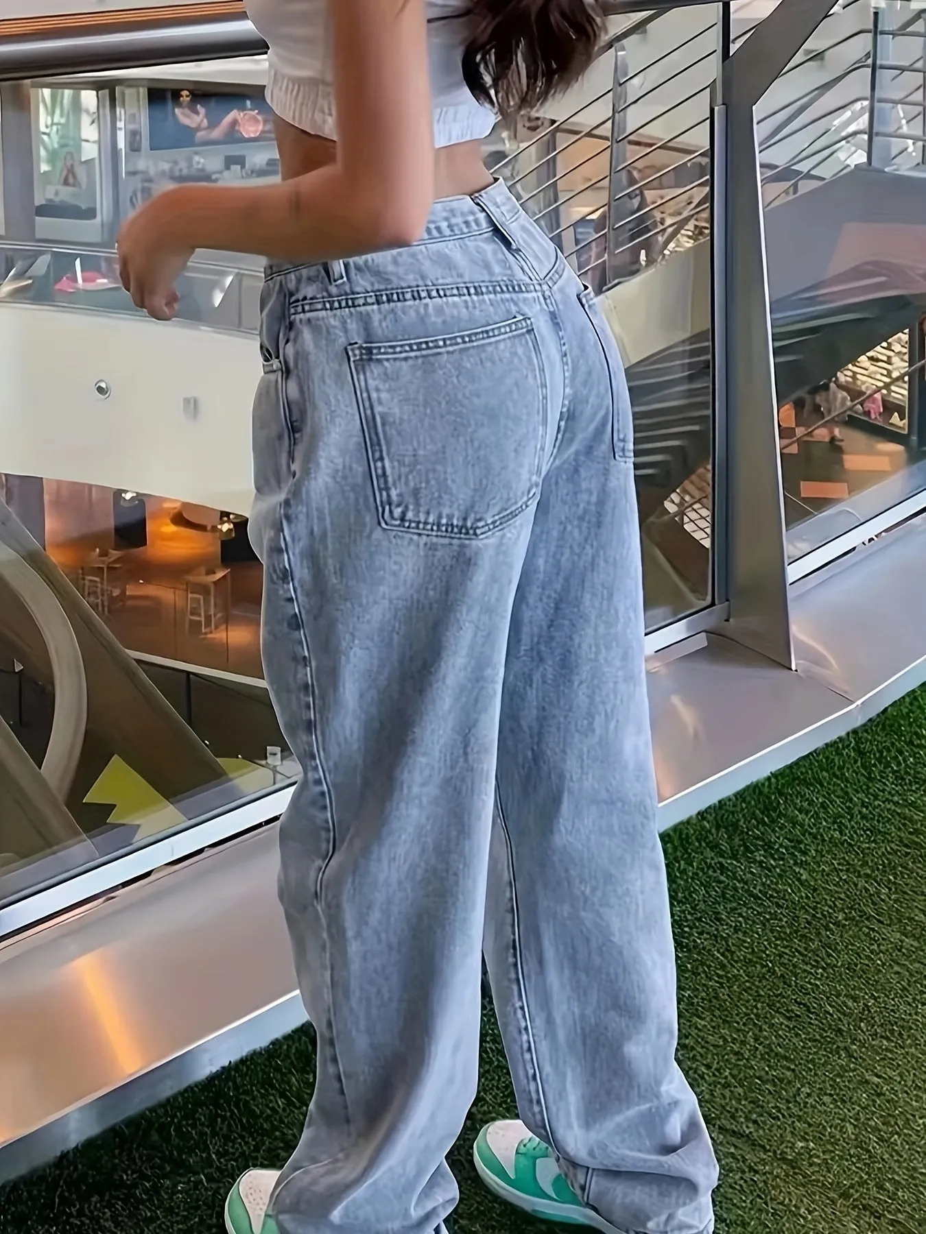 Mila™ Baggy High-Waisted