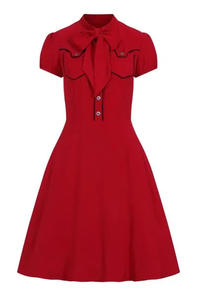 Millie Dress - Red -