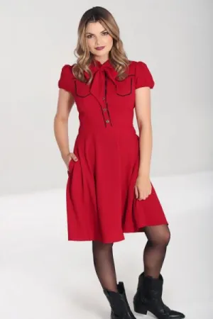 Millie Dress - Red -