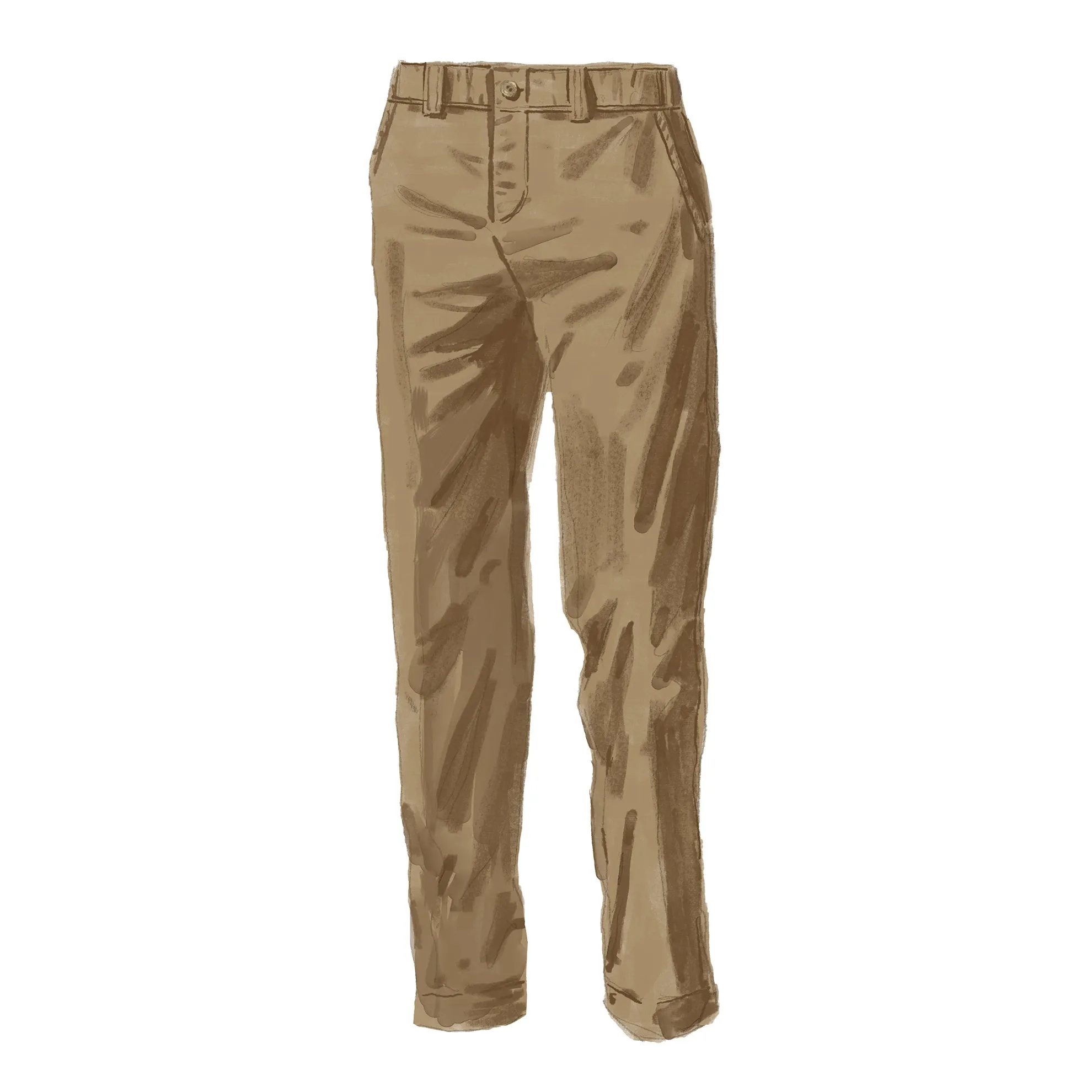 Mission Comfort Flat Front Chino