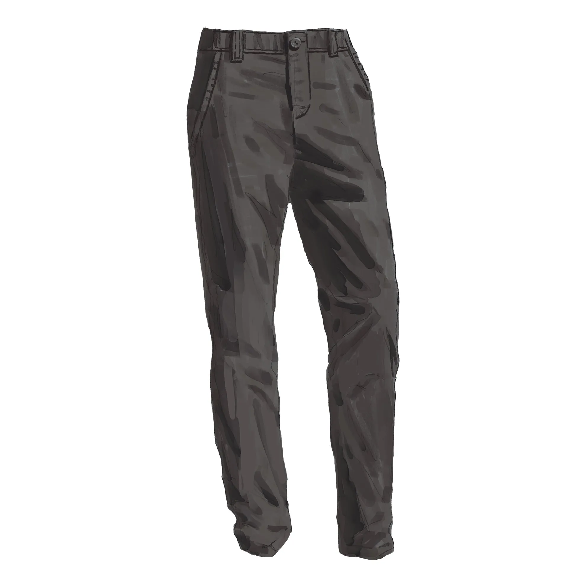 Mission Comfort Flat Front Chino