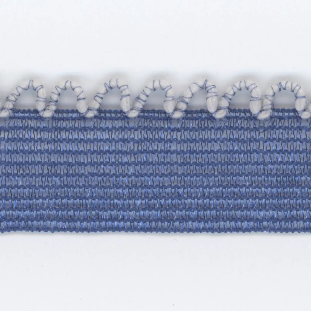 Mist Picot Stretch #85 Deep Blue
