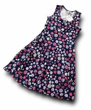 Nicki - Navy Pink Small FLoral