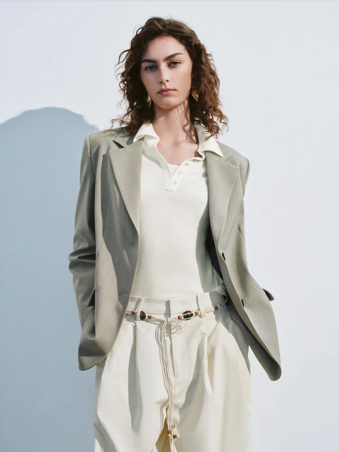 Notched Collar Blazers