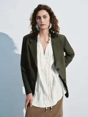 Notched Collar Blazers