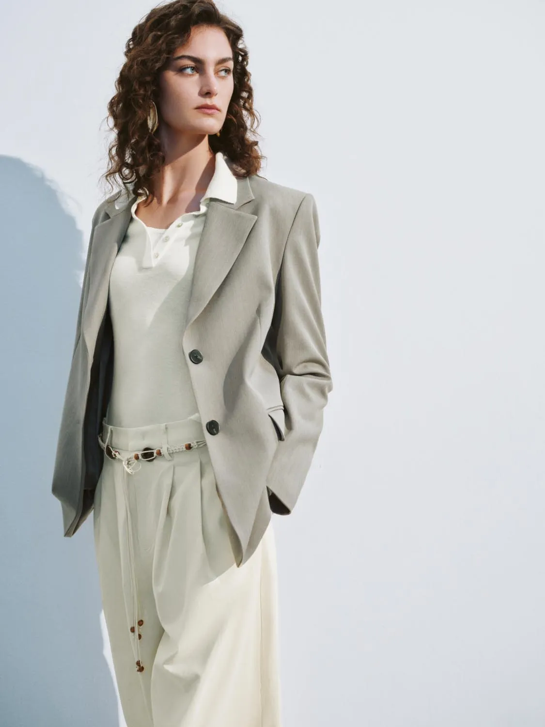 Notched Collar Blazers