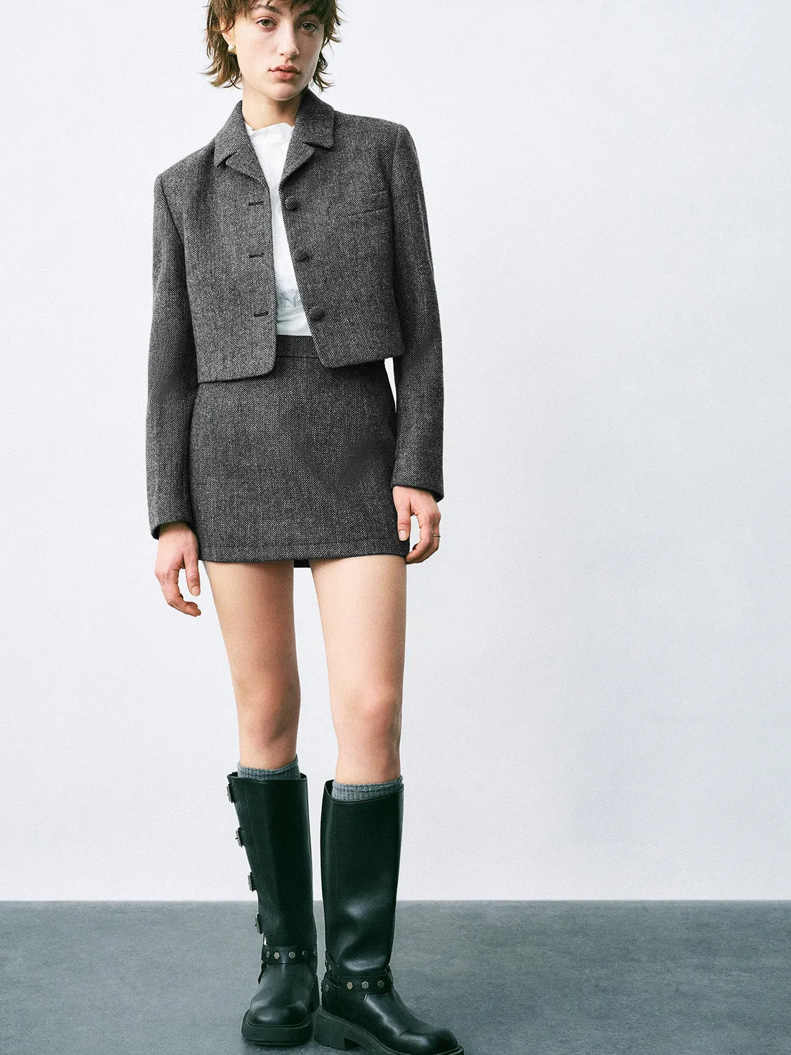 Notched Collar Blazers