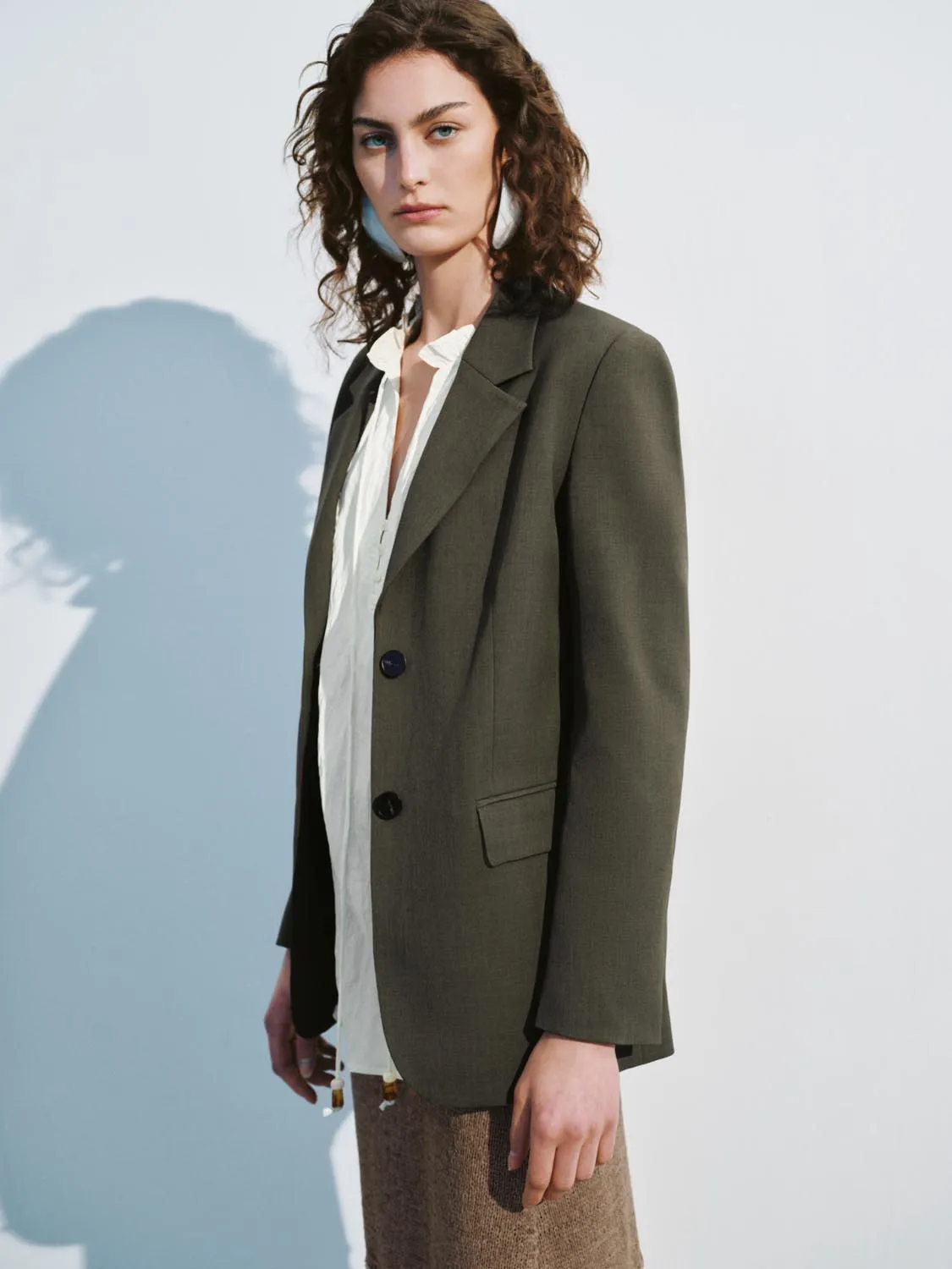 Notched Collar Blazers