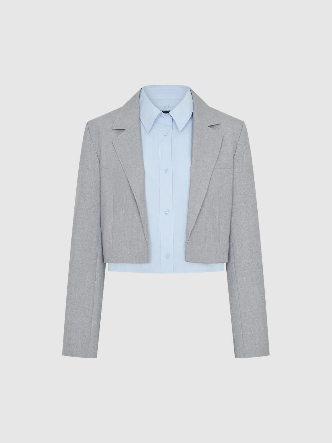 Notched Collar Blazers