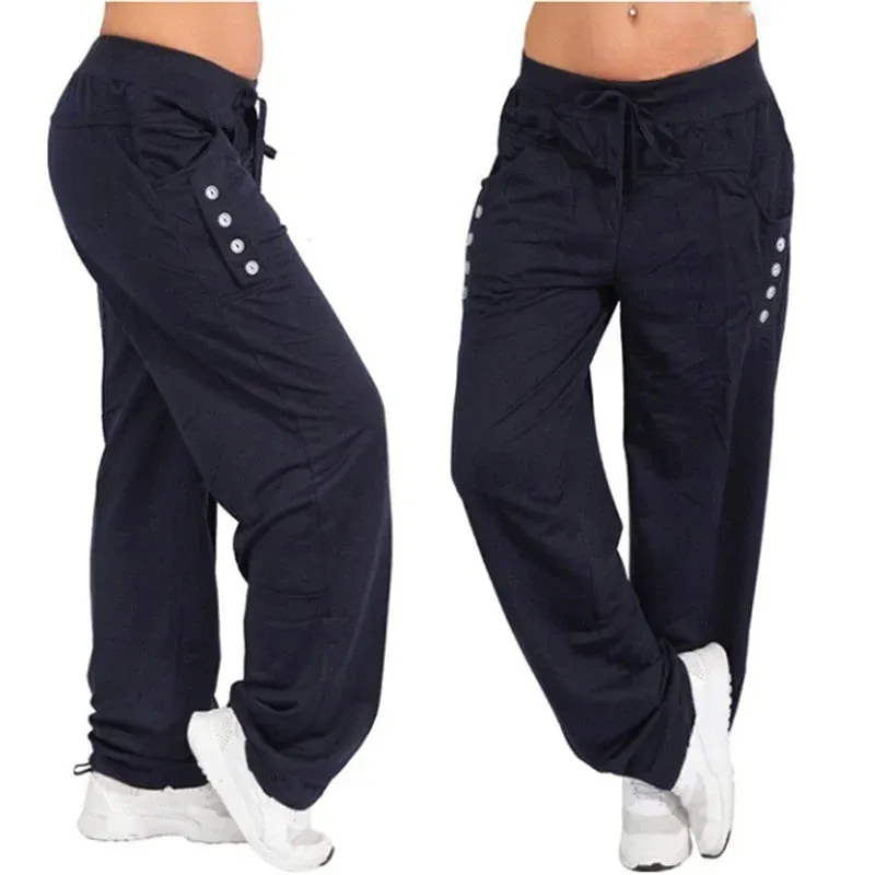 Obsidian Phoenix Loose Casual Jogger Pants
