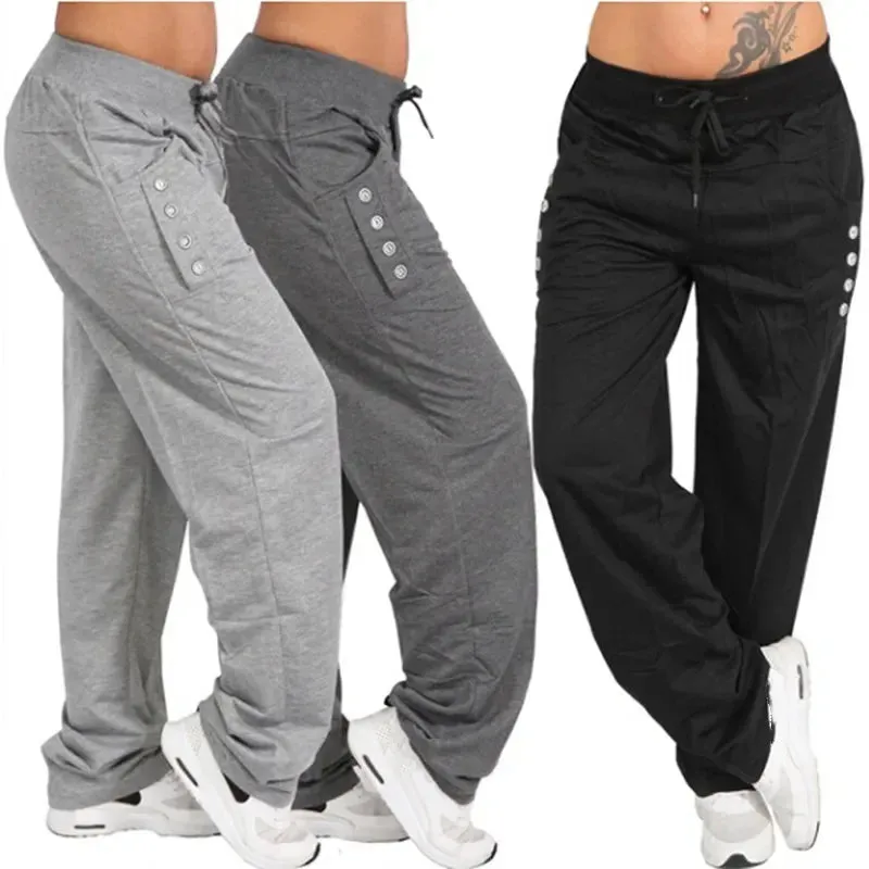 Obsidian Phoenix Loose Casual Jogger Pants