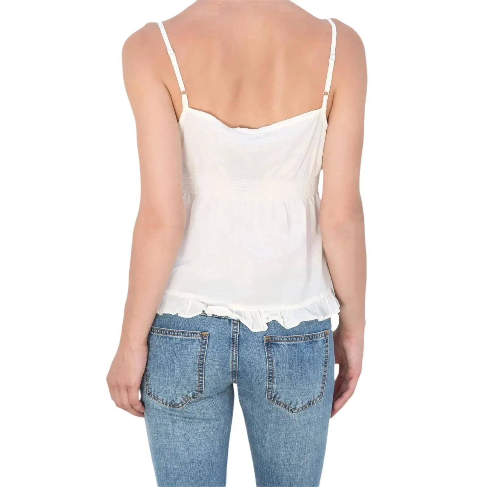 Obsidian Phoenix Retro Kawaii Ruffle Crop Top