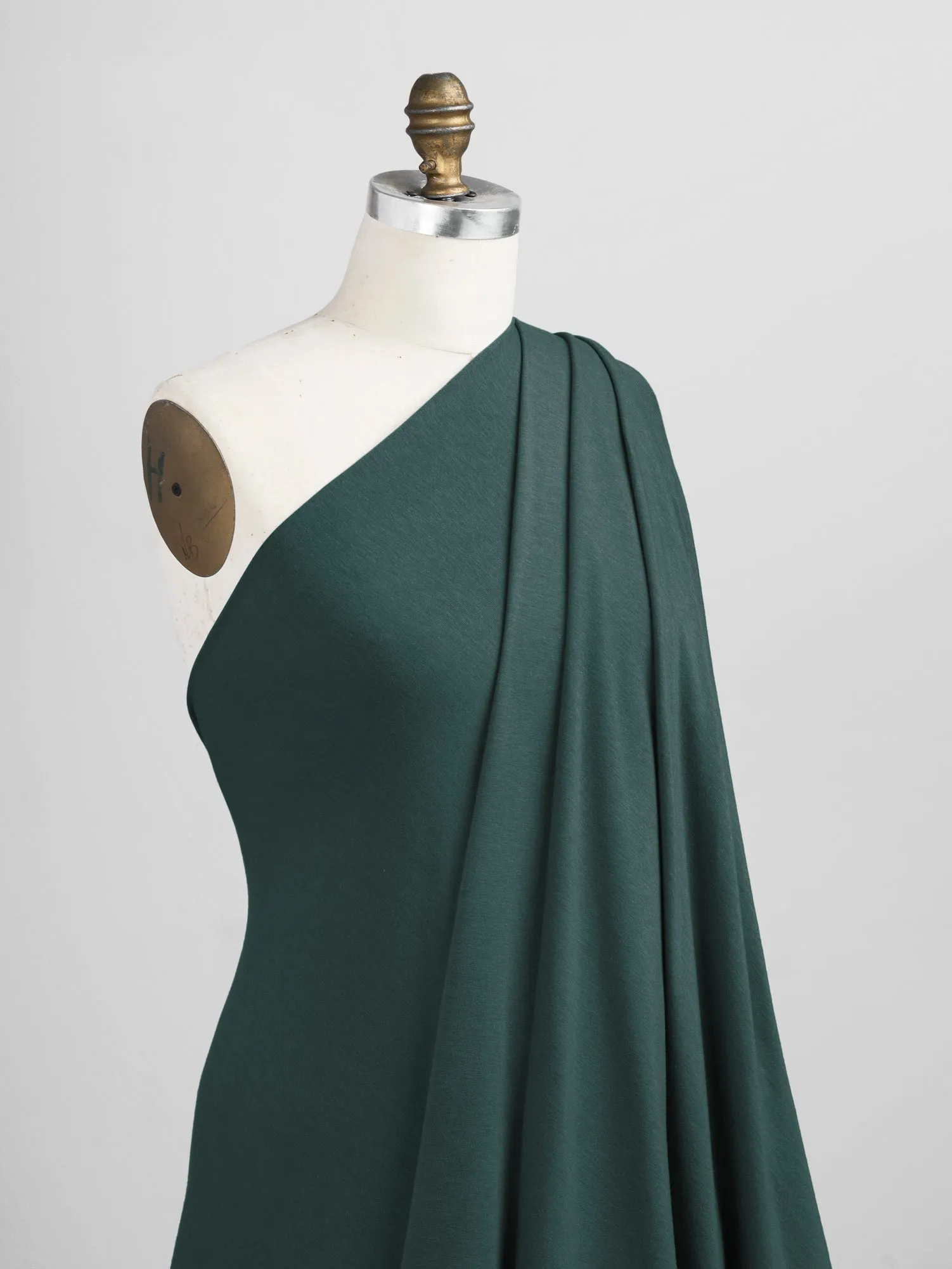 Organic Cotton   Tencel Stretch Knit Jersey - Cyprès