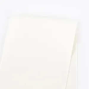 Peached Stretch Cotton / Rayon - Ivory