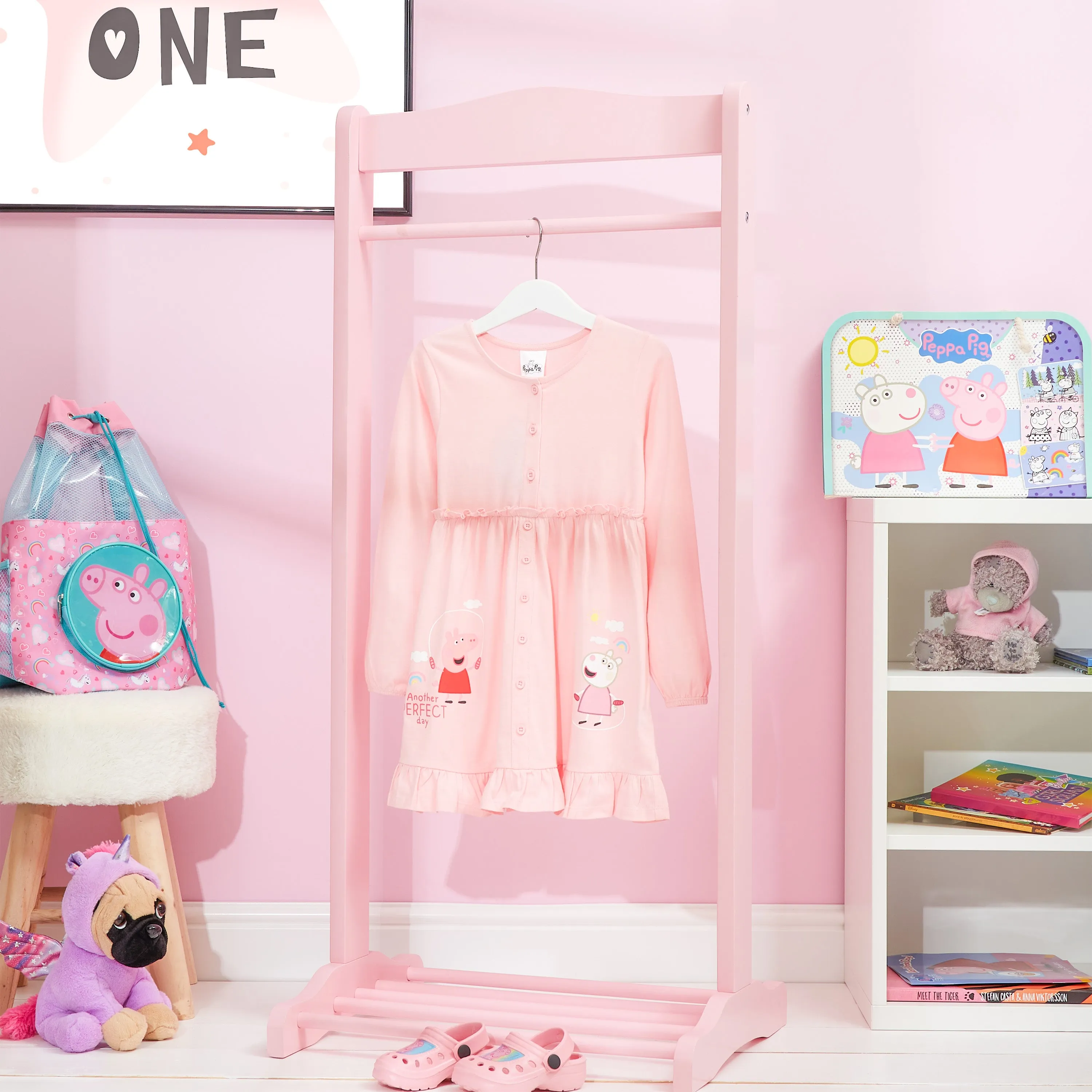 Peppa Pig Girls Dresses, Pink Dress For Girls