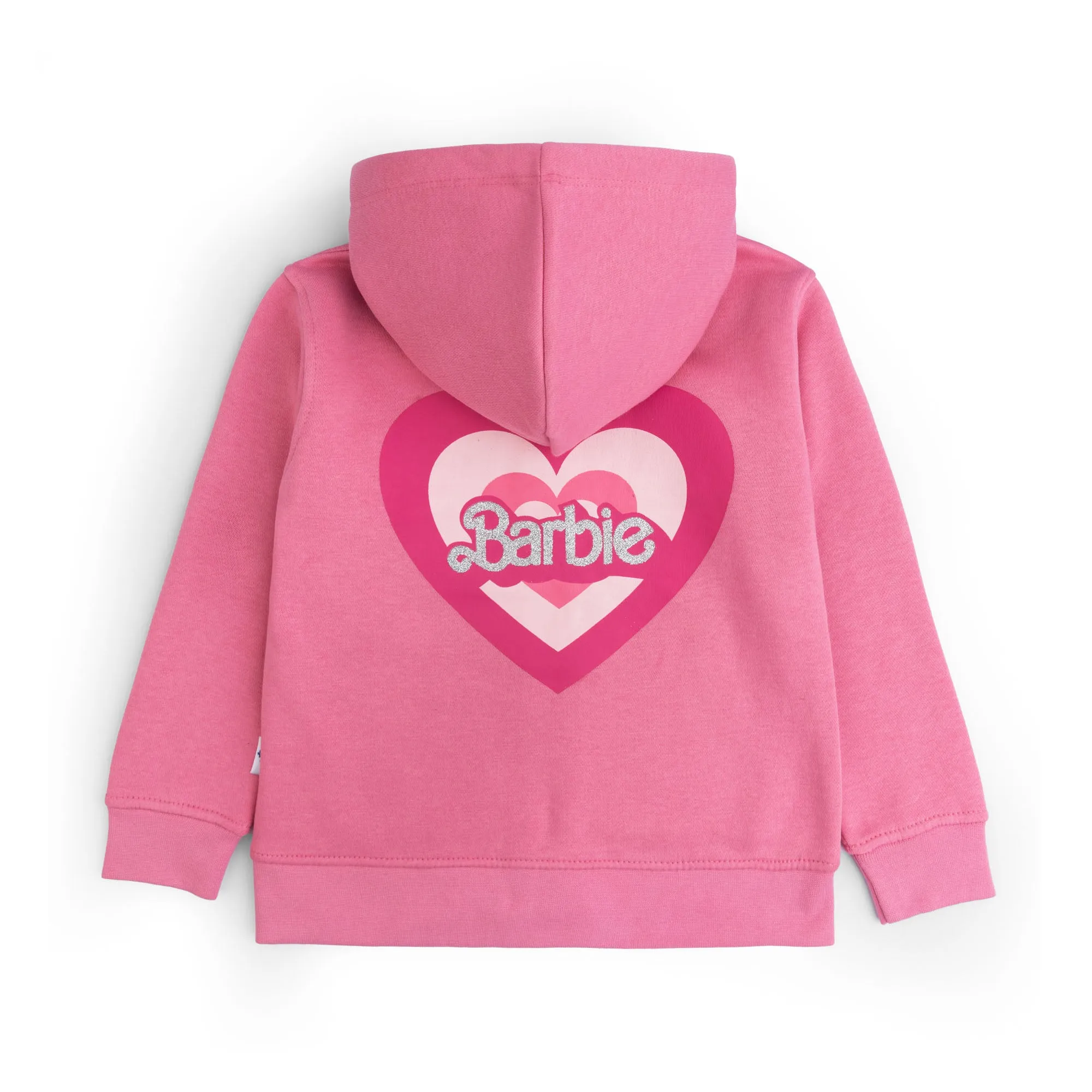 Pink Barbie Zipper Hoodie