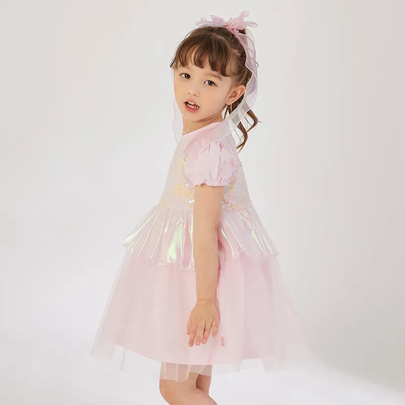 Pink Fairy Cupid Dress With Hairclip Set 2207OZ05