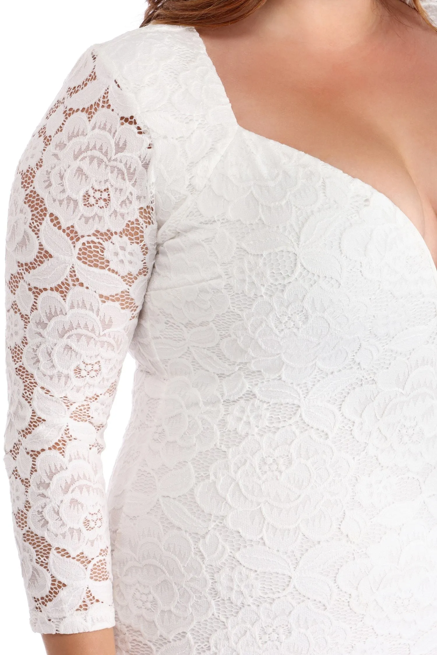 Plus Laced Stylish With Curves Dress