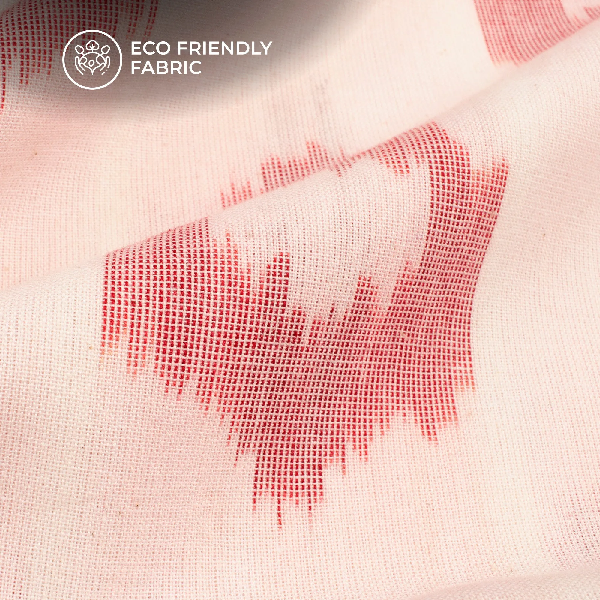 Pre-Washed Pochampally Ikat Weave Cotton Fabric