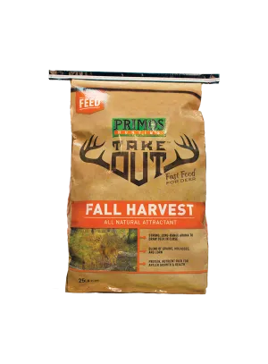 PRIMOS - TAKE OUT FALL HARVEST - 25 LB BAG