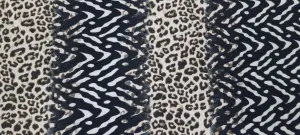 Printed Knit Jungle Stripes