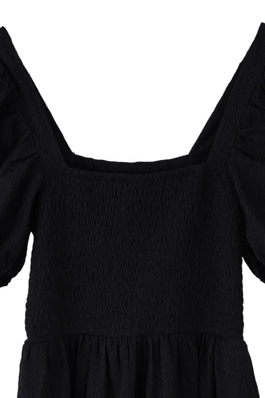Puff Sleeve Dress