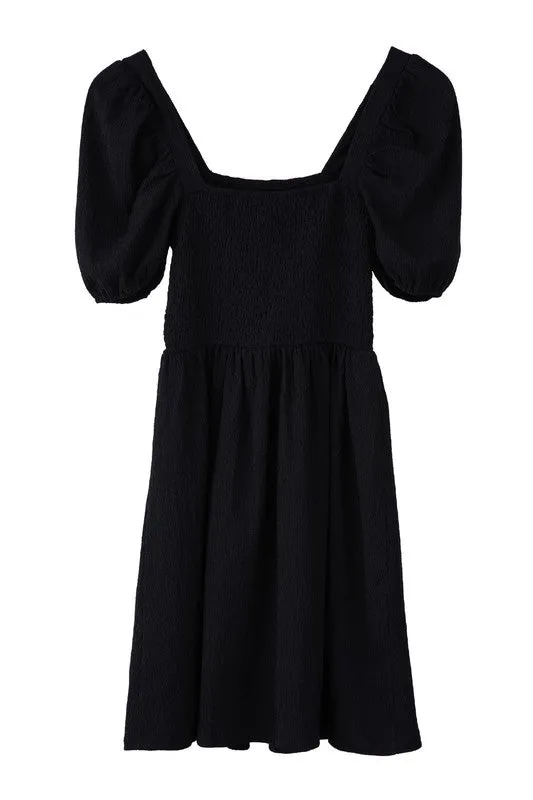 Puff Sleeve Dress