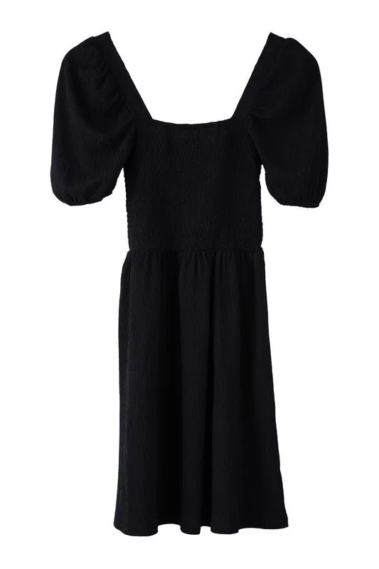 Puff Sleeve Dress