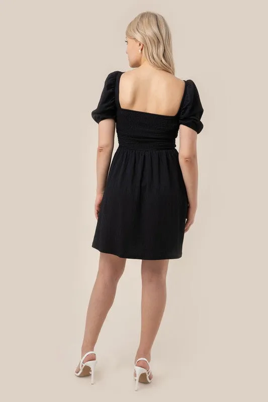 Puff Sleeve Dress