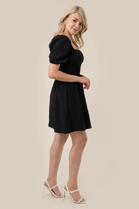 Puff Sleeve Dress